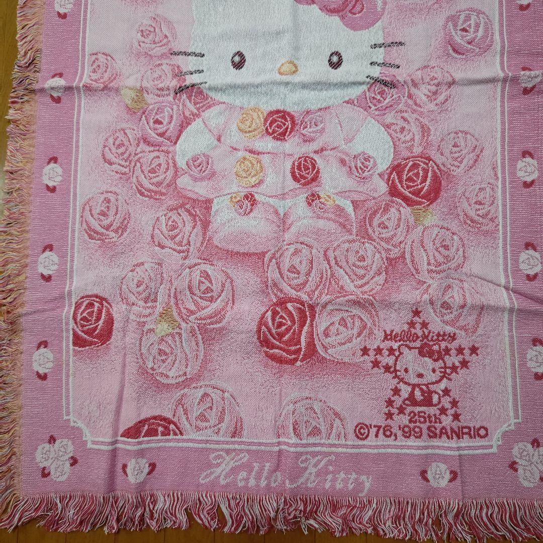 キティ ローズ タペストリー 薔薇 25周年限定 多用途 1999 新品 激レア