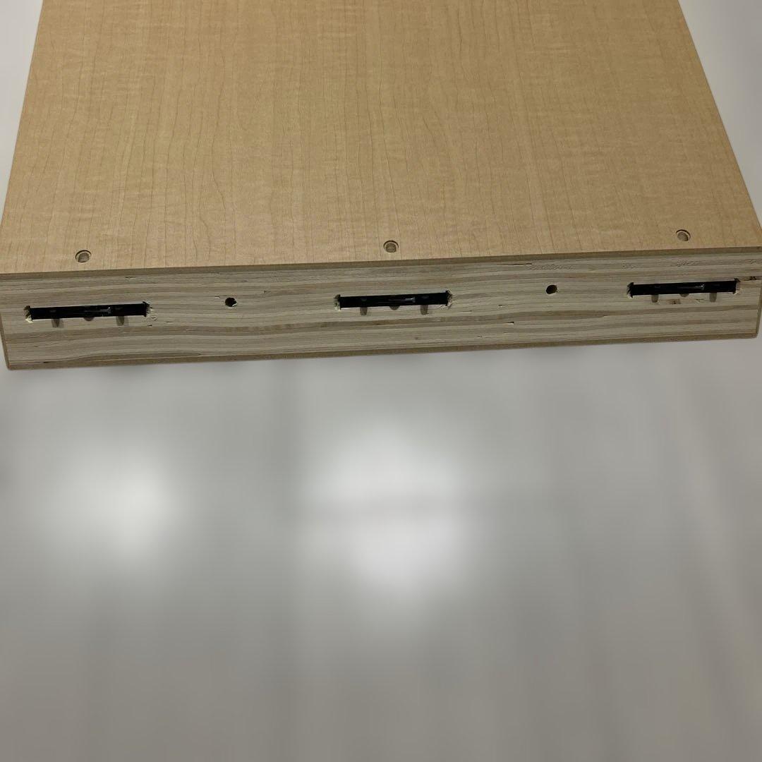 ナチュラル　コノ字　パソコンデスク