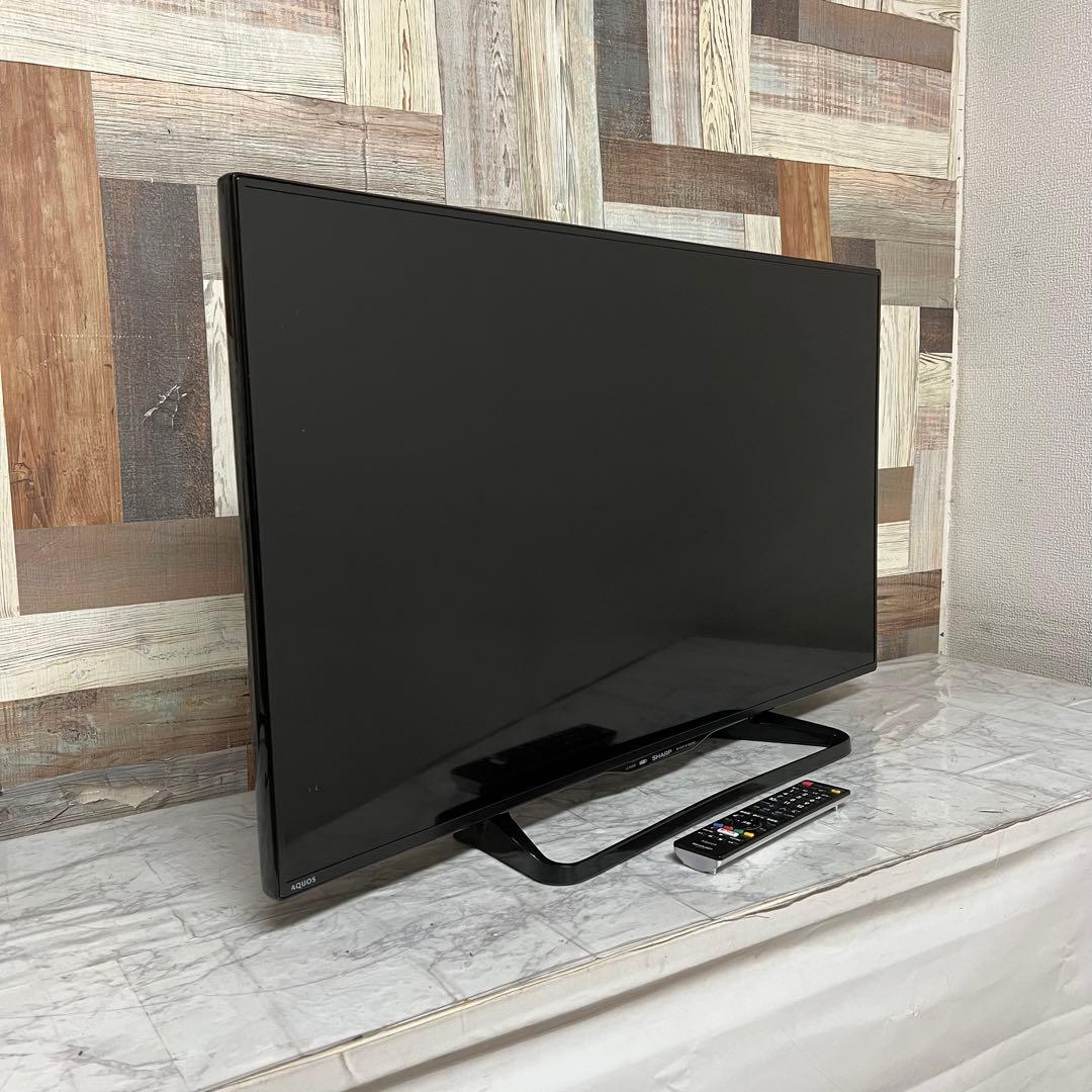即日受渡❣️全国送料込シャープ40型液晶テレビユーチューブ可Wチューナー