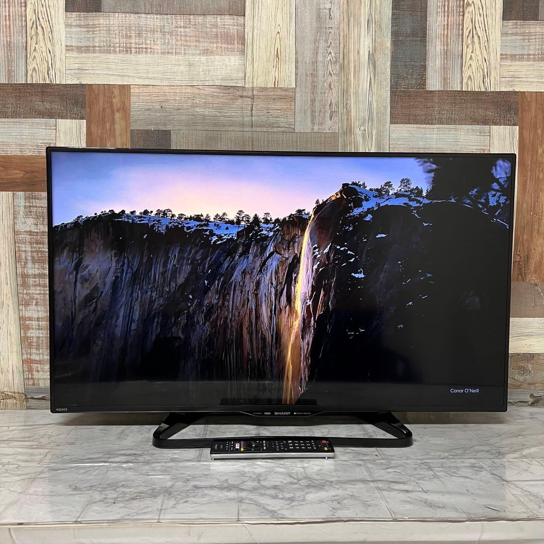 即日受渡❣️全国送料込シャープ40型液晶テレビユーチューブ可Wチューナー