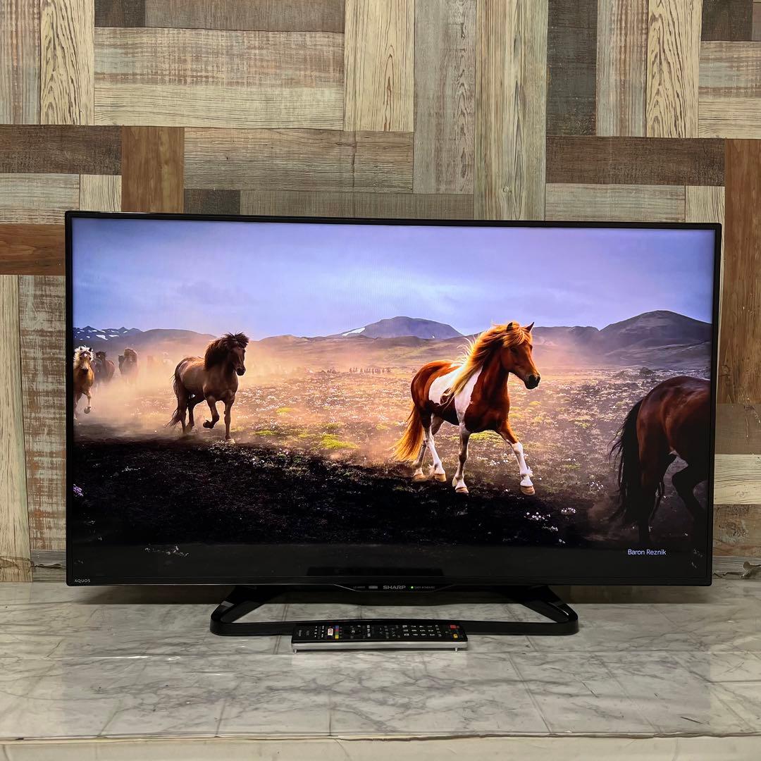 即日受渡❣️全国送料込シャープ40型液晶テレビユーチューブ可Wチューナー