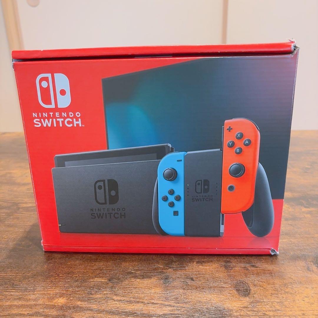 Nintendo Switch 本体 青/赤 Joy-Con 周辺機器含む