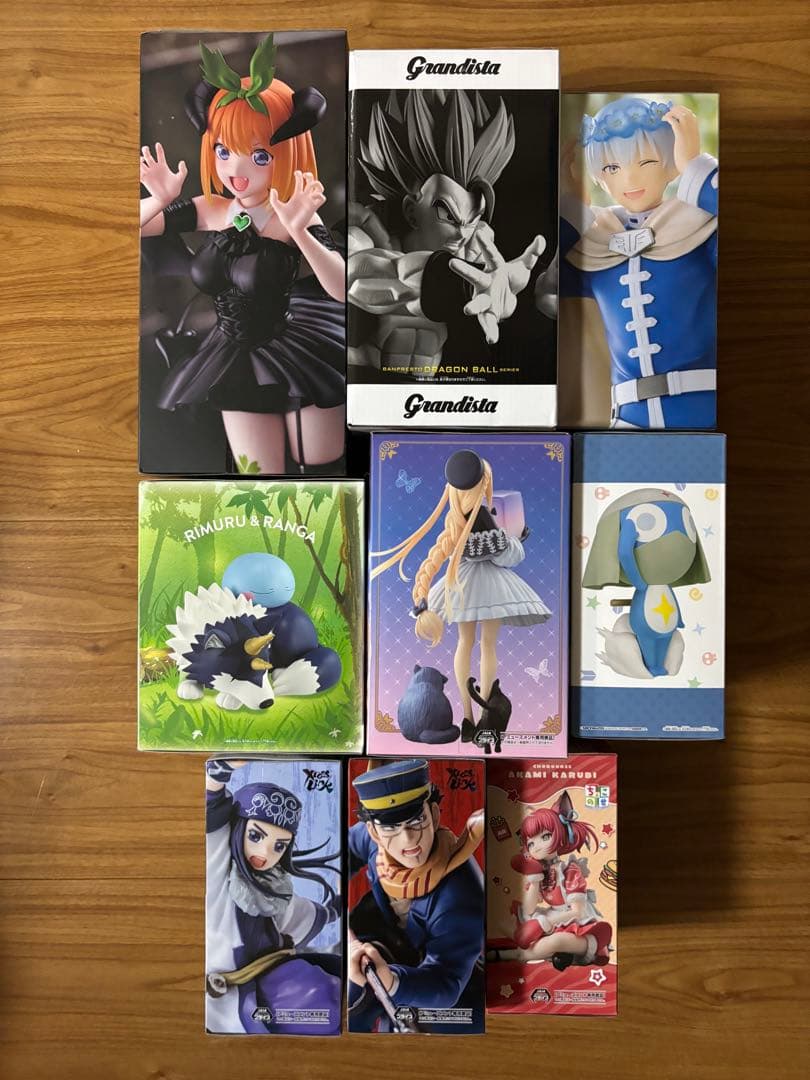 まとめ売り　最新プライズフィギュア　9体セット