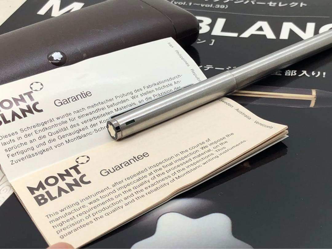 ぬん！⭐️モンブラン⭐️レアなバフ研磨カスタム品4カラーマルチペンNo2722