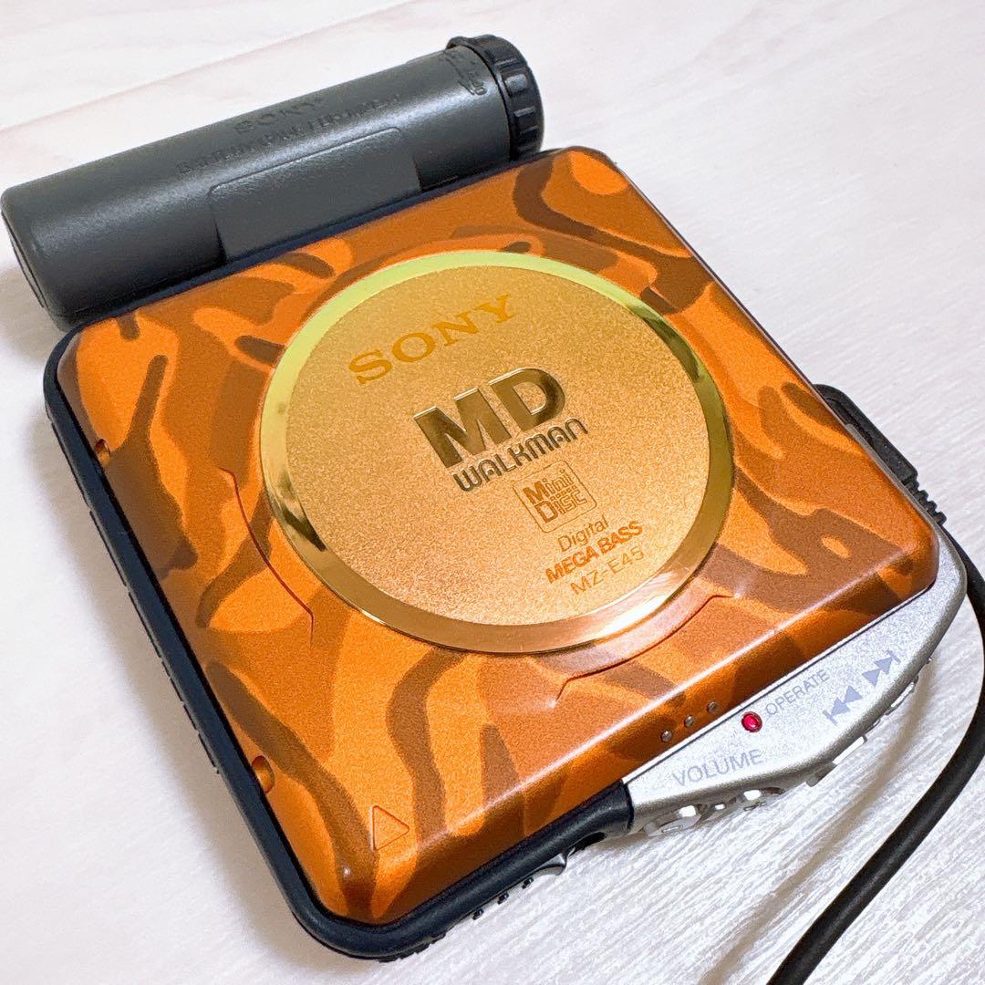 SONY MD ウォークマン 迷彩柄　ᎷZ-E45