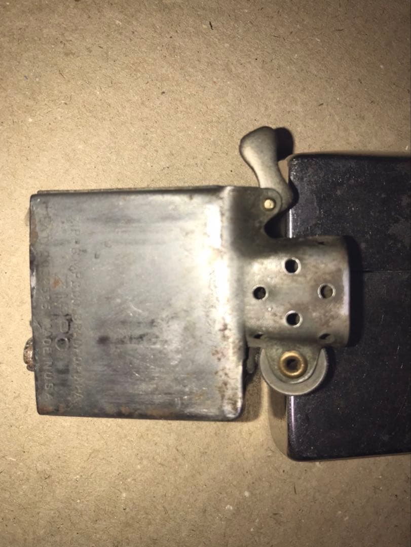 15日迄限定値下げ!出品！超希少ヴィンテージZIPPO 1943-45 上下刻印