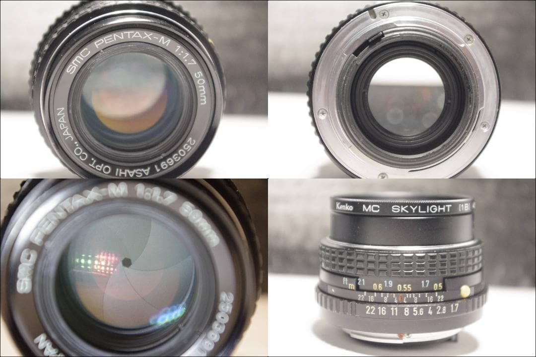 M85L ASAHI PENTAX MX F1.7レンズ　並上級品　一部保証