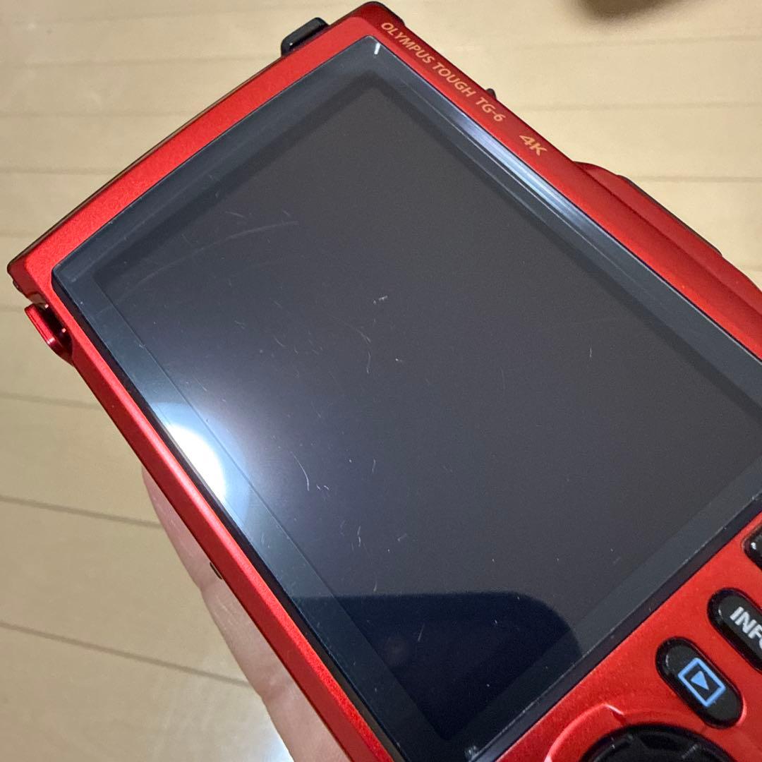 OLYMPUS Tough TG-6 レッド 本体と付属品