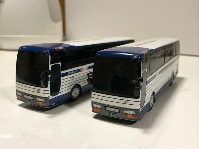 京商 R/Cバスシリーズ 国際興業観光バス ラジコン2台