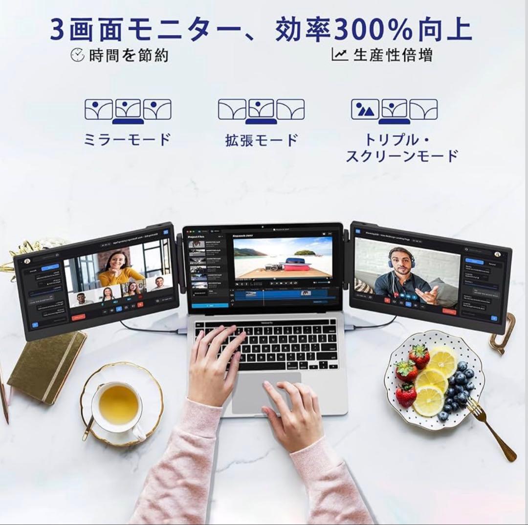 FHD 1080P IPS ディスプレイ 14インチ