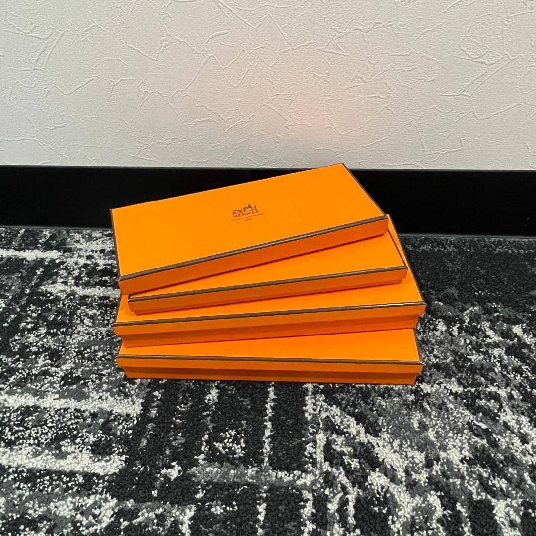 HERMES　エルメス　オレンジ　空箱　長方形　24個セット