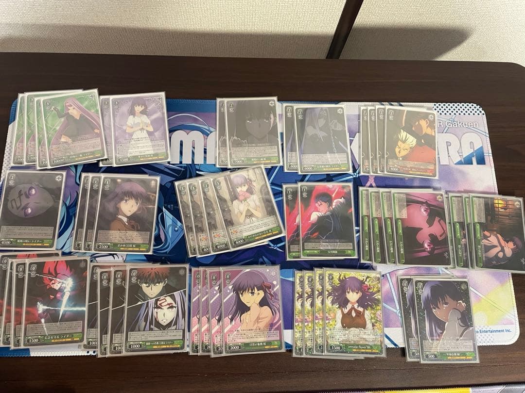 ヴァイスシュヴァルツ　WS fate フェイト　8宝デッキ