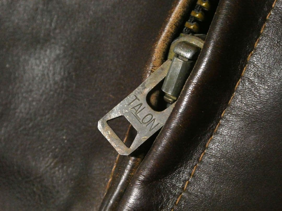 サテンライナー！ビッグサイズ40！TALON！ショット659トラッカージャケット