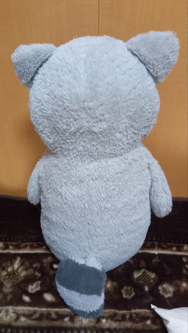 ニトリ　Nウォームヌイグルミ　アライグマ　Q L ぬいぐるみ　あらいぐま