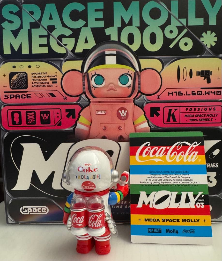 【レア】 POP MART MEGA SPACE MOLLY 100%