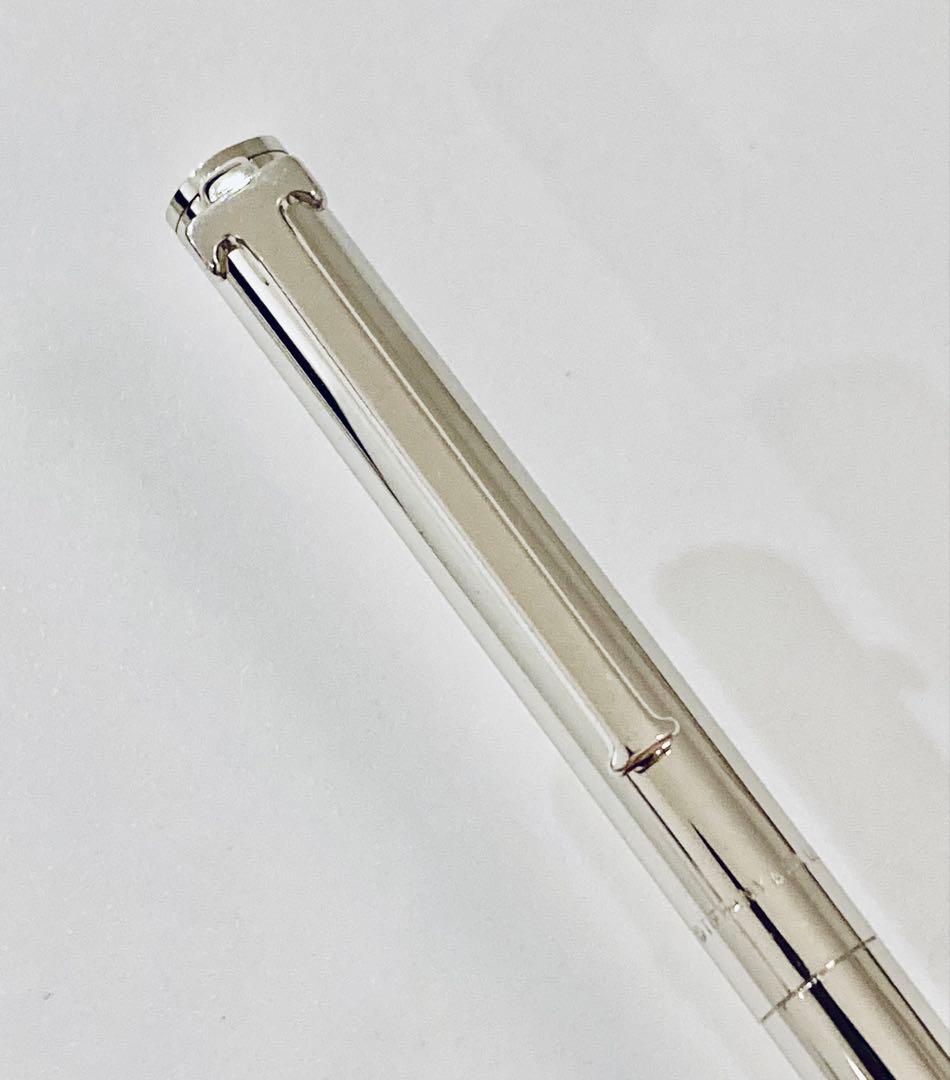ルテニウム仕上げ◆ティファニー Tクリップ高級ボールペン　Tiffany&Co.