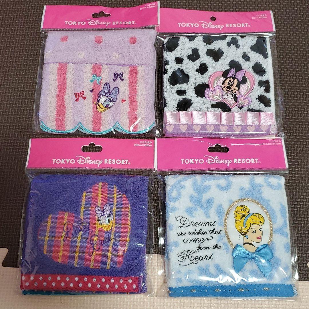 ディズニーハンドタオル１１点まとめ売り　ダッフィー　シェリーメイ　バレンタイン