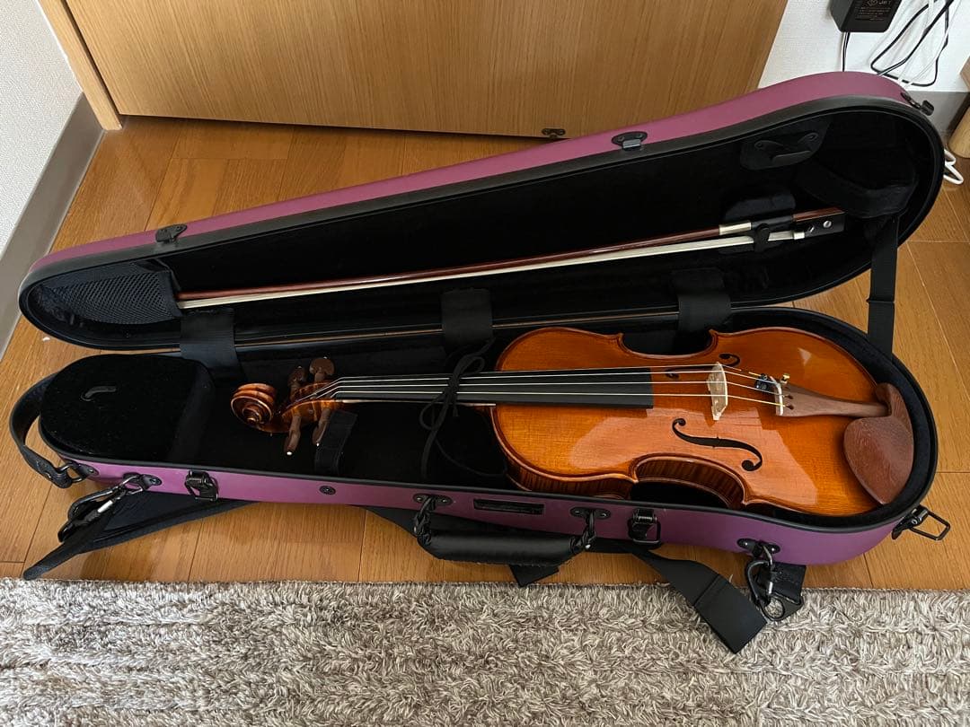 週末限定値下げ【美品】Gliga Ⅰ 4/4 2020年製　弓ケース肩当て松脂