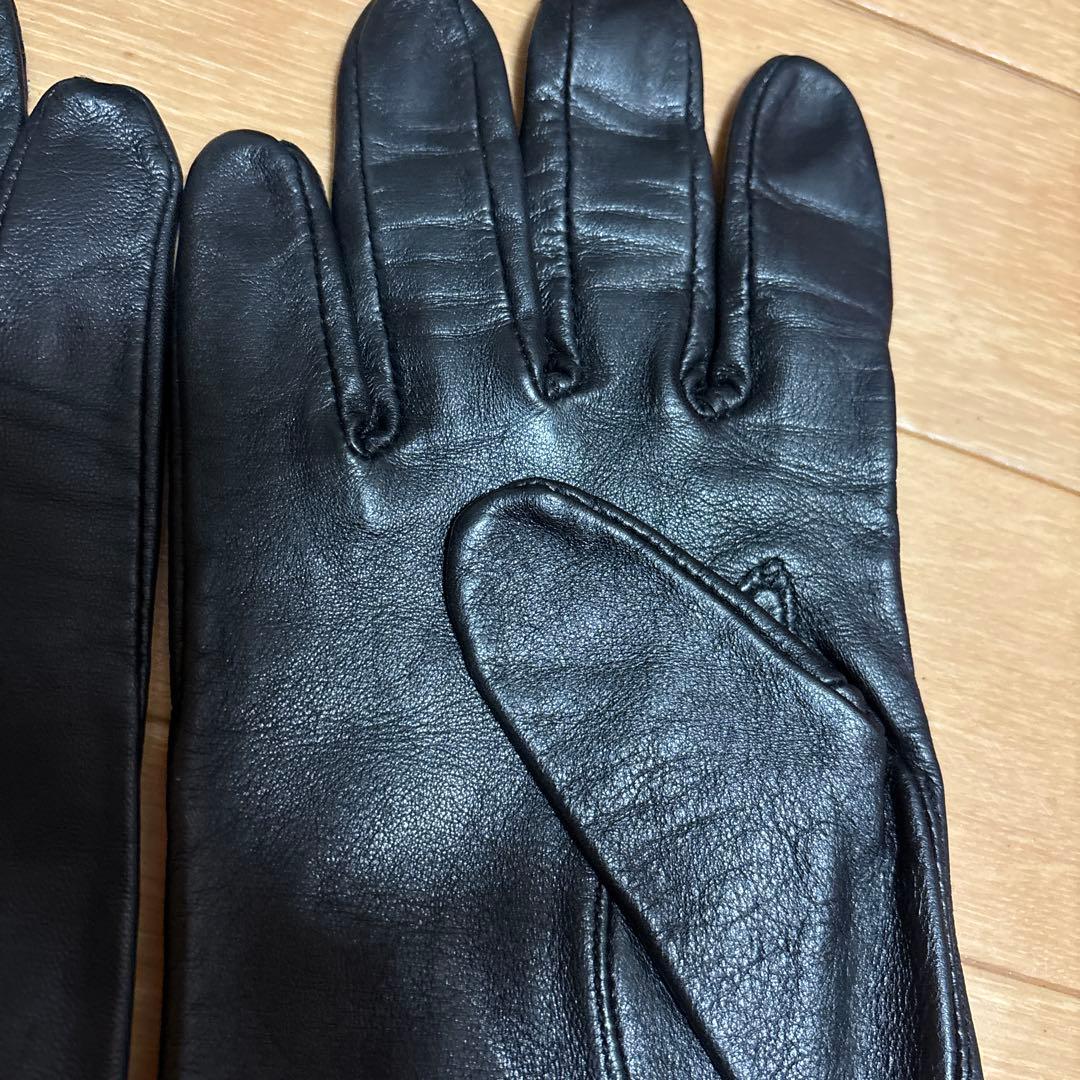 STUSSY レザー手袋 SMサイズ　ブラック