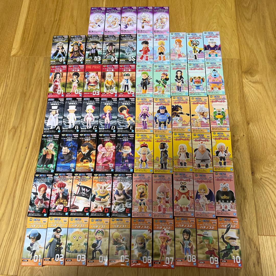 ONE PIECE ワールドコレクタブルフィギュア　65種