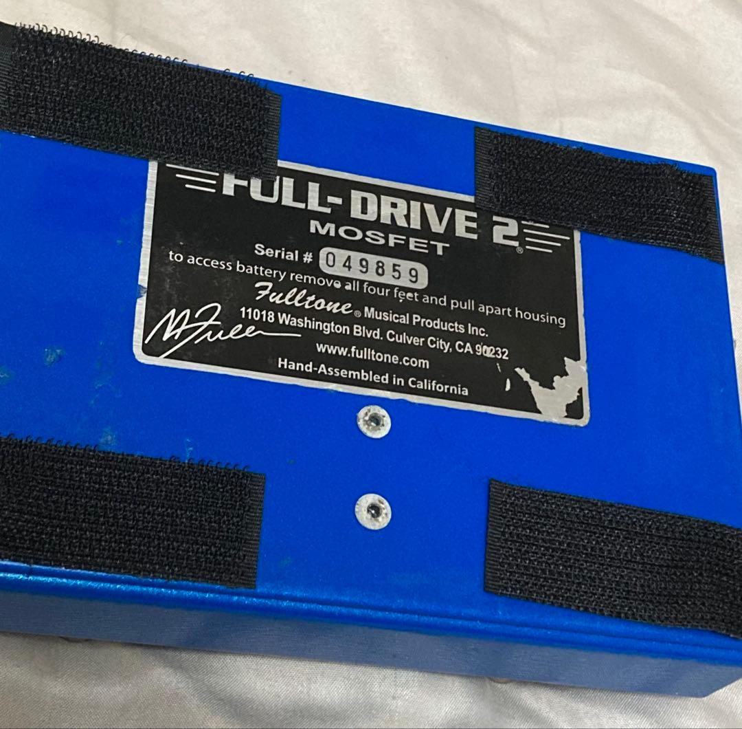 FULLTONE FULL-DRIVE 2 MOSFET 動作確認済み
