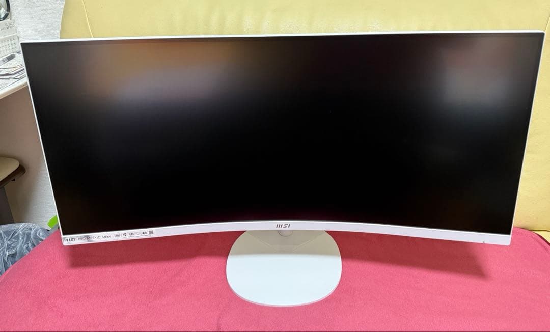 【値下げ】MSI PRO MP341CQW 34インチ湾曲モニター