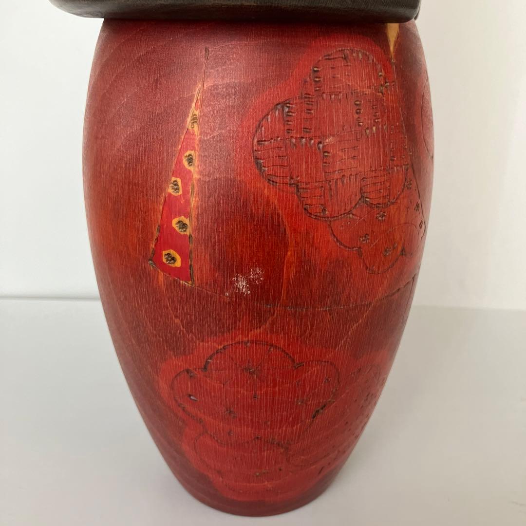 加藤竜雄　創作こけし　約32㎝