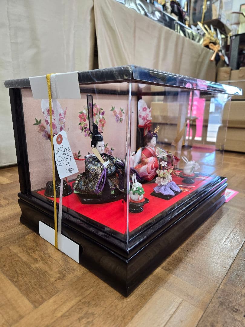 【展示品限り】雛人形　ケース飾り　※閉店セール　K21