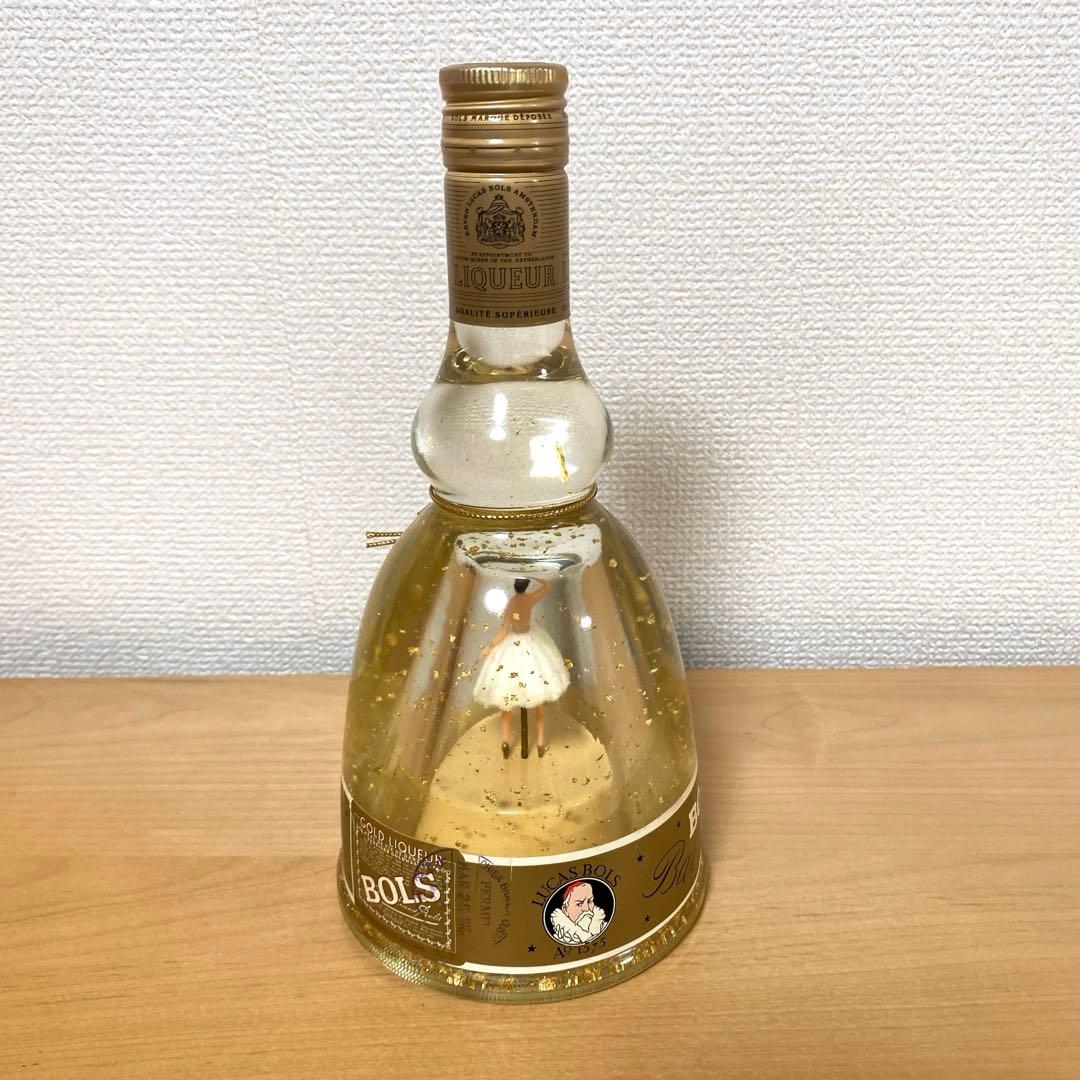 ①【希少】BOLS バレリーナ リキュール　未開栓 オルゴール動作確認　箱あり