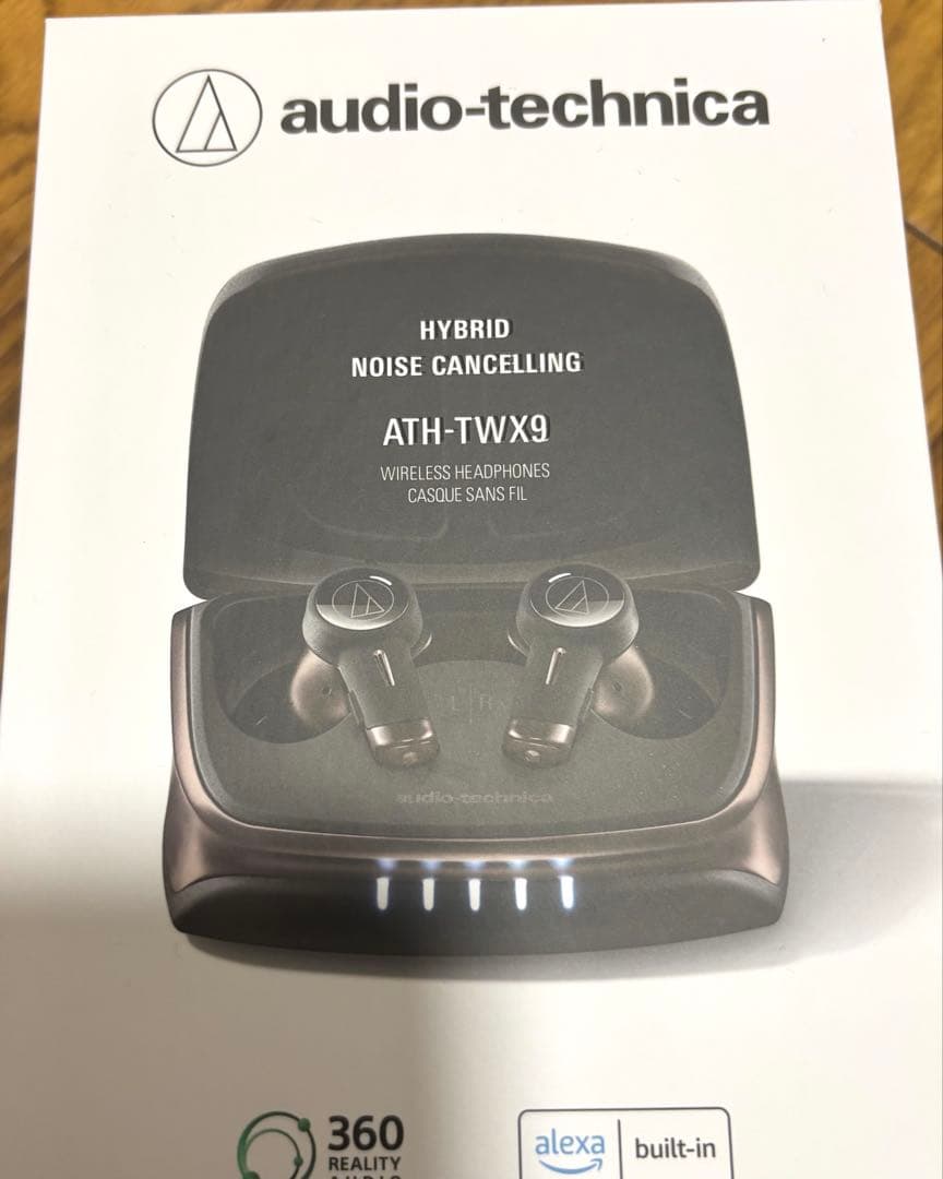 audio-technica ATH-TWX9 ワイヤレスイヤホン