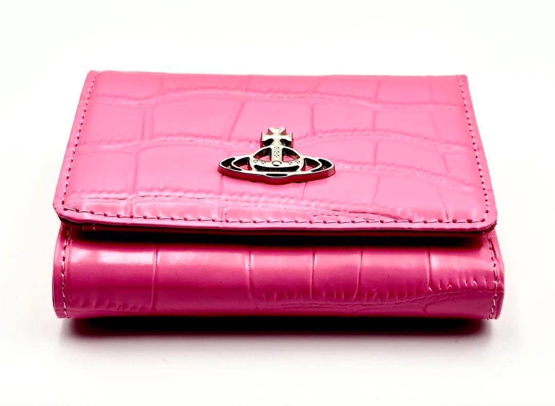 【新品✦希少カラー】Vivienne Westwood 三つ折り財布 ピンク