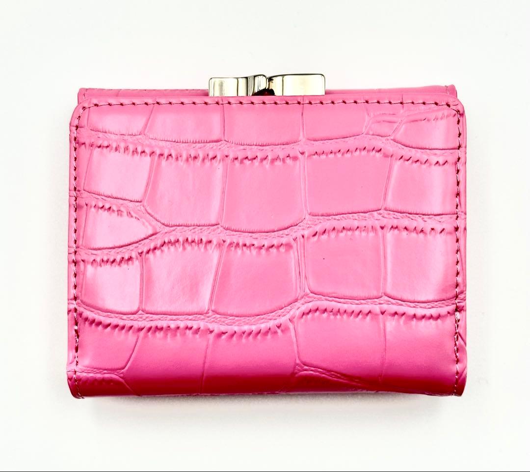 【新品✦希少カラー】Vivienne Westwood 三つ折り財布 ピンク