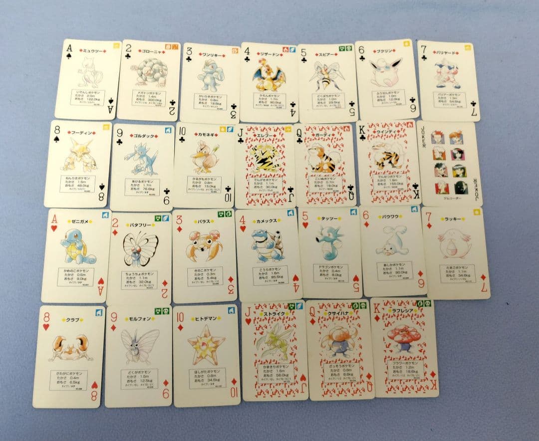 ポケットモンスター トランプ 赤 【1996年製】
