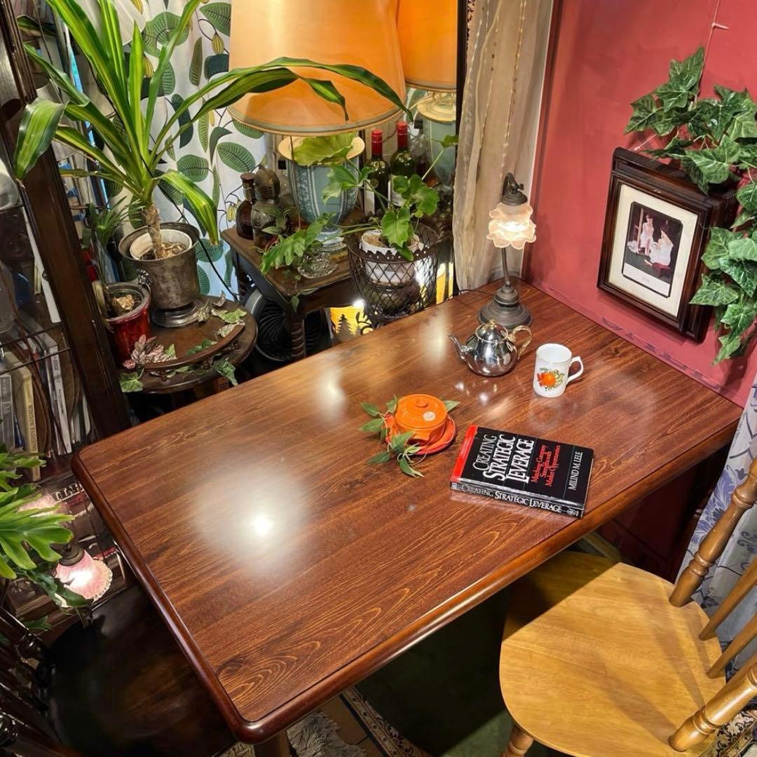 ヴィンテージ コロニアル ST メラミントップコンパクトダイニングテーブル