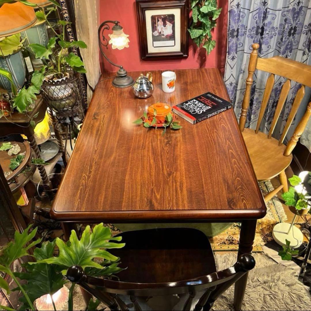 ヴィンテージ コロニアル ST メラミントップコンパクトダイニングテーブル