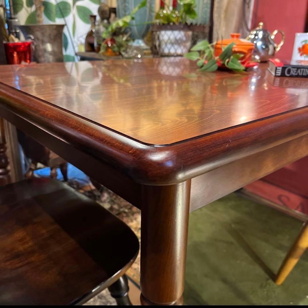 ヴィンテージ コロニアル ST メラミントップコンパクトダイニングテーブル