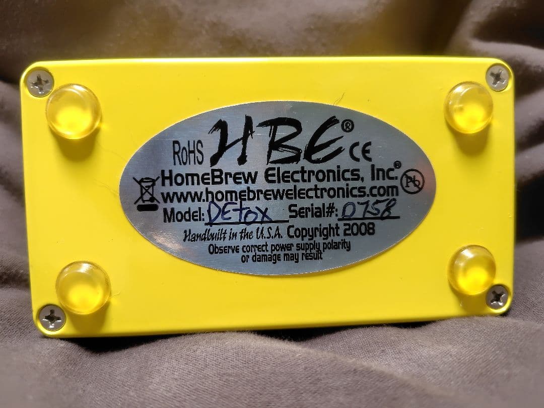 ギター HBE Detox EQ Paul Gilbert Signature