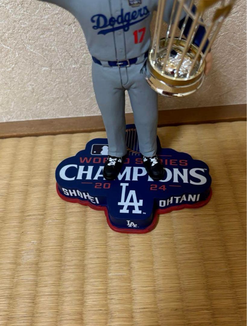 【3024個限定品】大谷翔平　ボブルヘッド 2024 WSチャンピオン