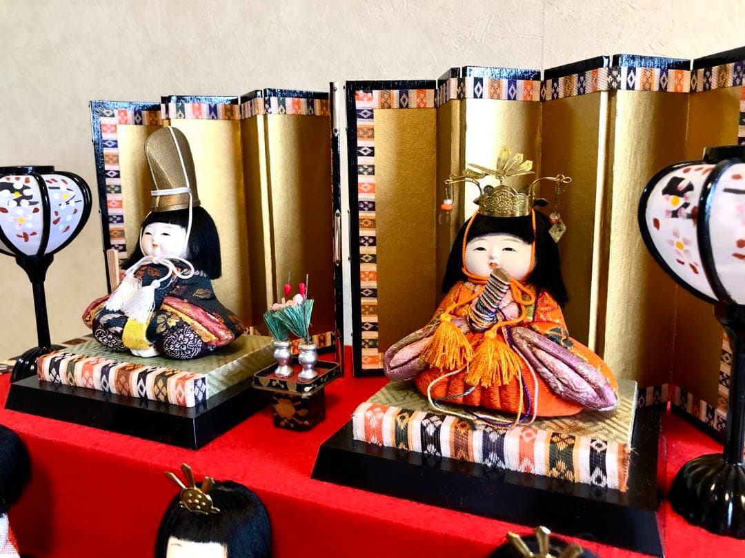 ★ブルートパーズ★　ひな人形　七段飾り　勇宝作