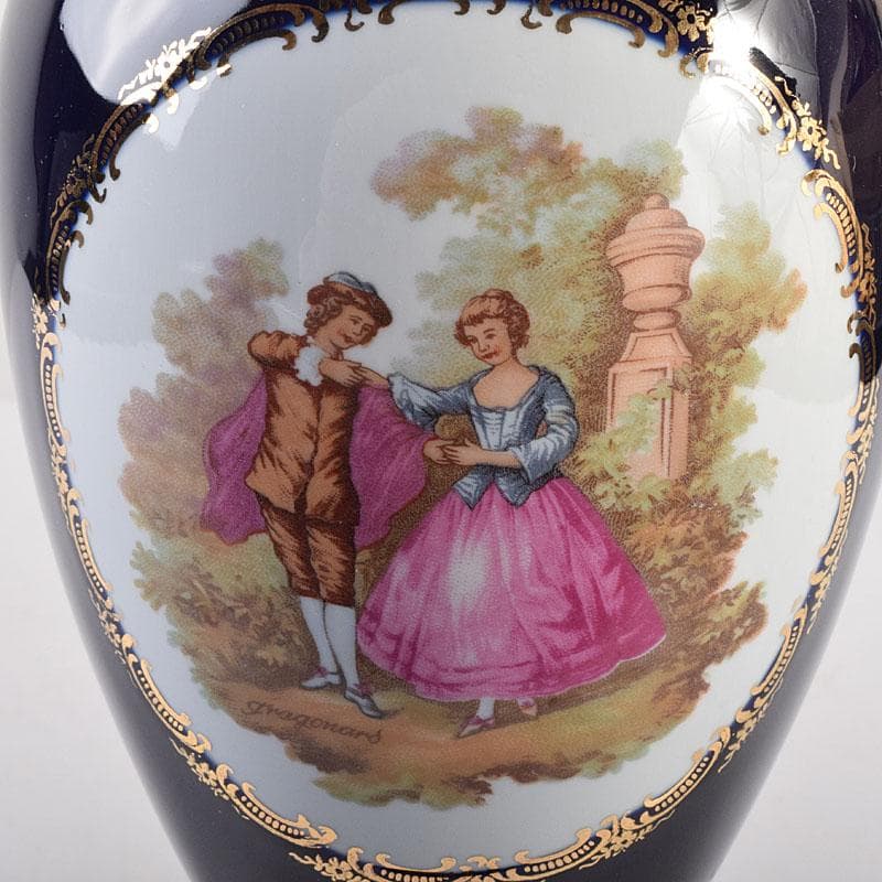 LMOGES　CASTEL　リモージュ　キャッスル　花瓶　V　8317