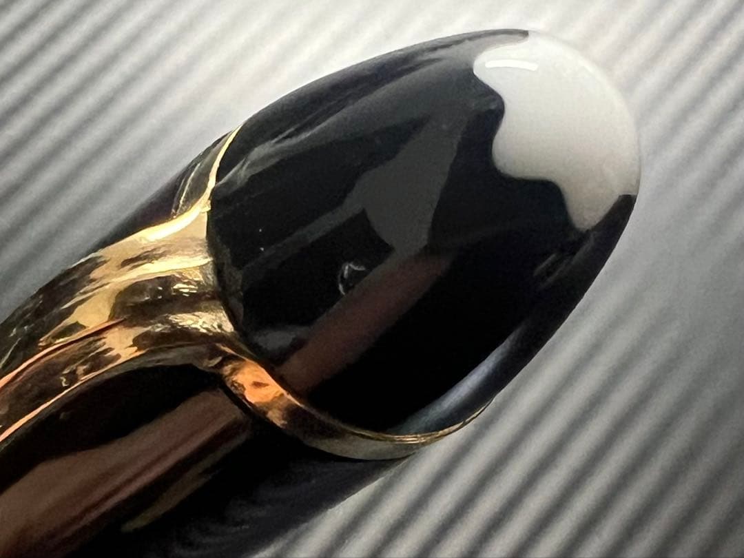 モンブラン マイスターシュテュック 146 14C 全金 万年筆 F 細字