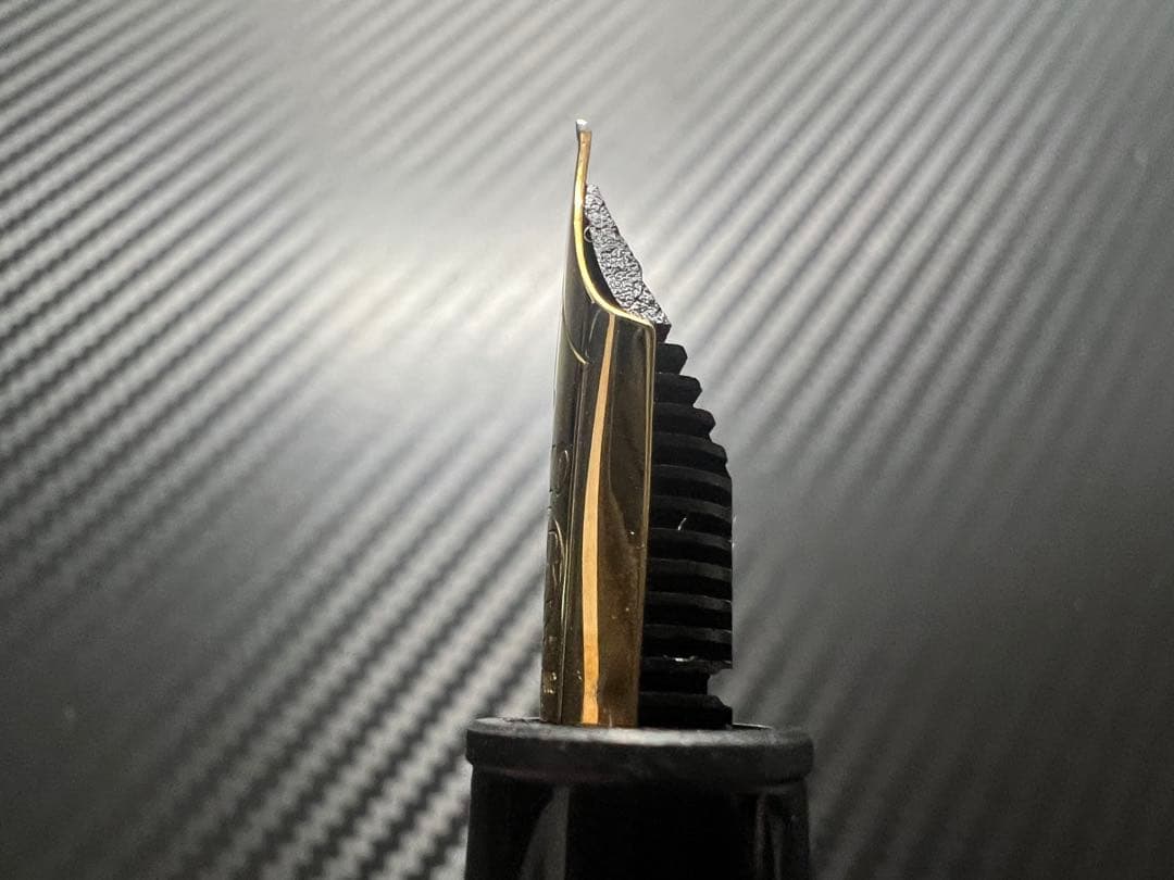 モンブラン マイスターシュテュック 146 14C 全金 万年筆 F 細字