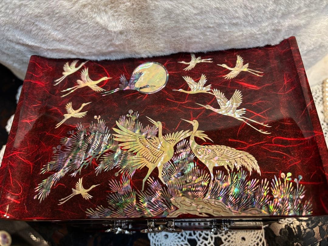 螺鈿のジェリーボックス