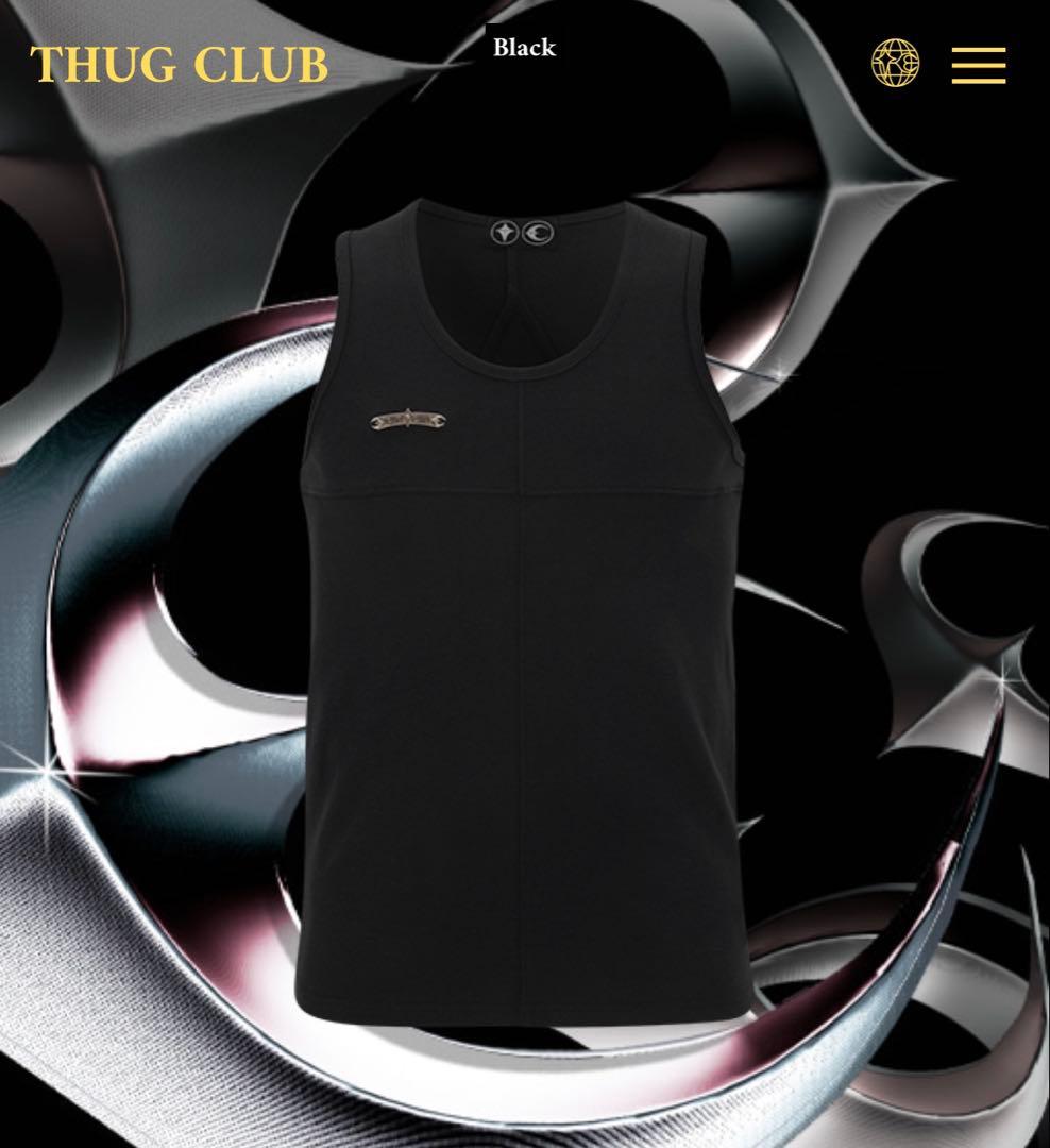 【新品未使用】THUG CLUB サグクラブタンクトップ ブラック 2サイズ