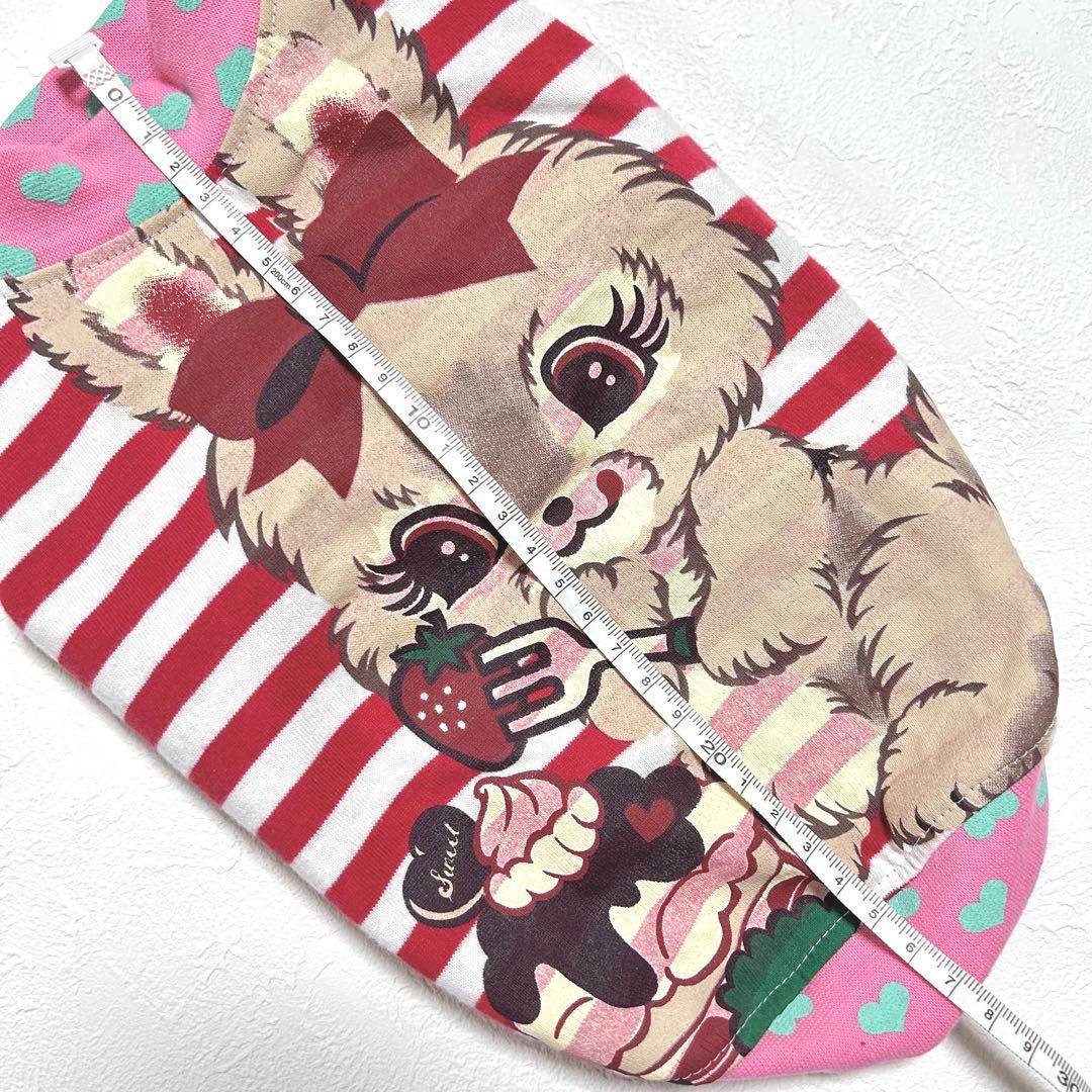 mugicha ●犬服●ハンドメイド 胴38 NO.725