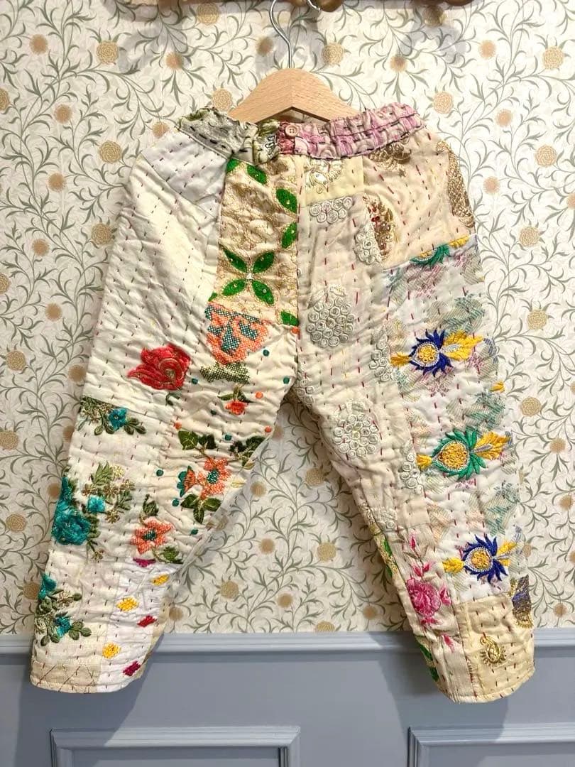 yuruly＊パッチワークリメイクパンツ