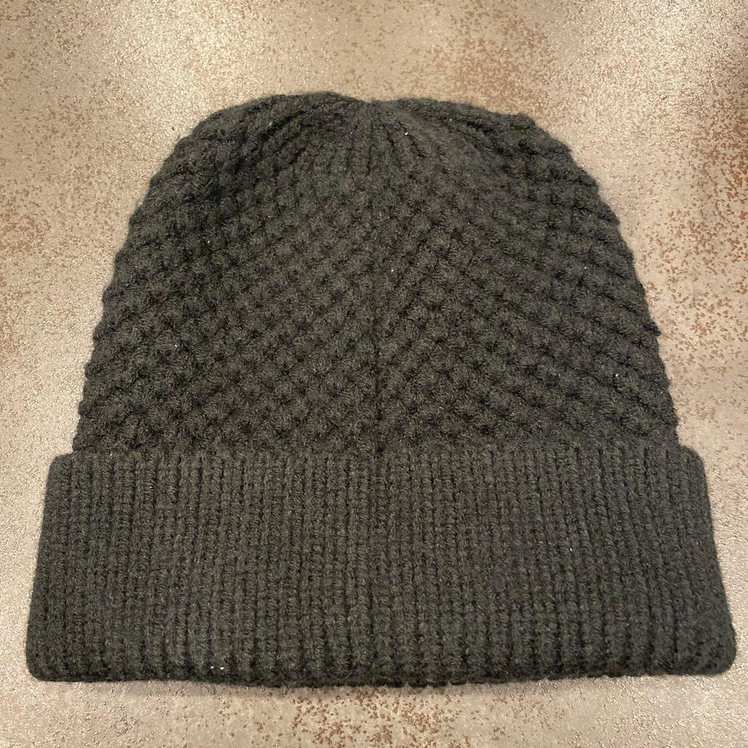 おはぎ様〜専用〜【CHANEL】ニット帽 CCロゴ付き