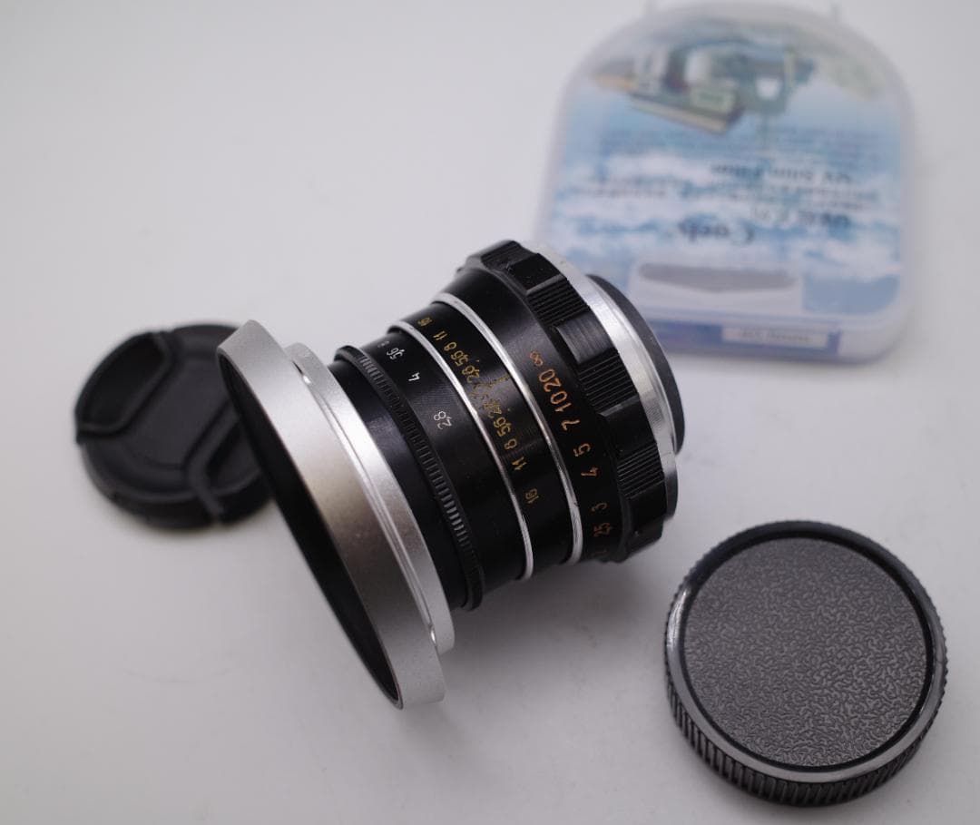 32　未使用新品　 インダスター61 　L39　53ｍｍｆ2.8　アダプター付