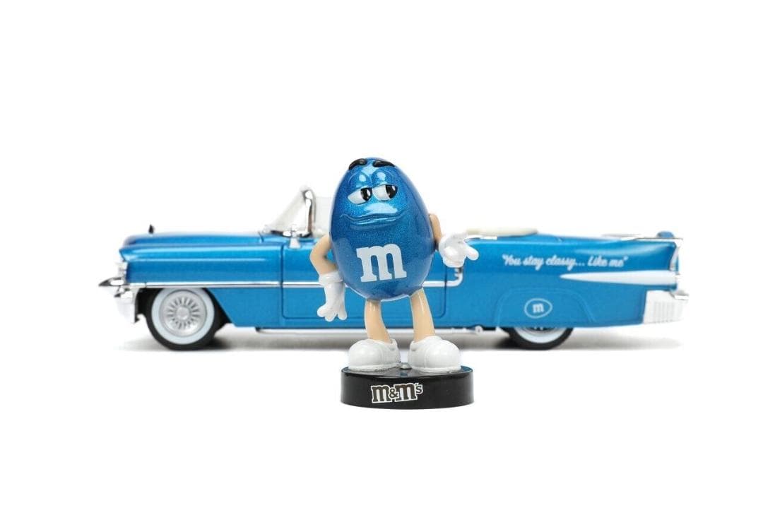 JD HR 1/24 M&M's 1956 キャデラック with BLUE