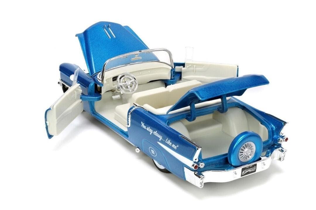JD HR 1/24 M&M's 1956 キャデラック with BLUE